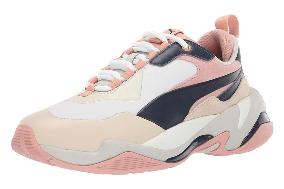 puma sneakers, pink, chunky