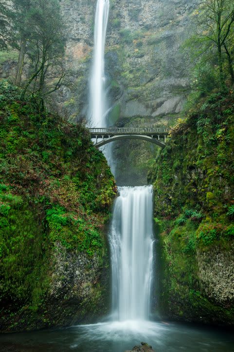 Oregon: Multnomah Falls Trail