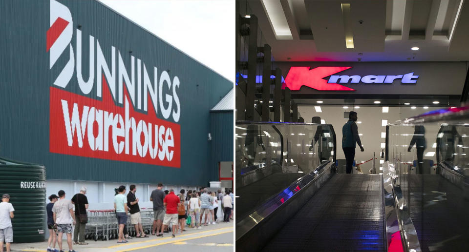 Bunnings and Kmart are being investigated for using facial recognition technology. Source: Getty Images
