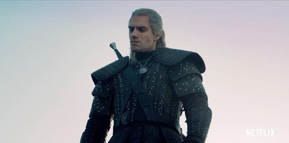 henry cavill, the witcher