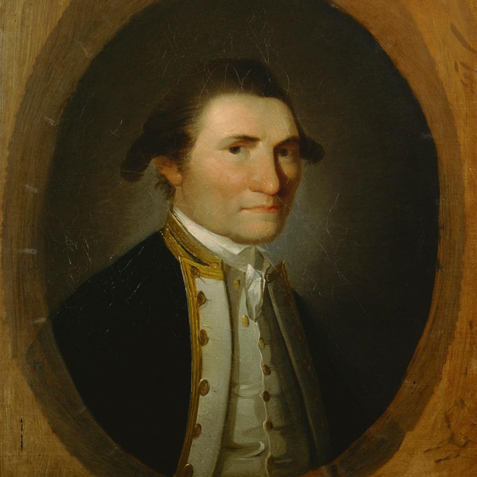 A portrait of Captain Cook from the National Portrait Gallery - National Portrait Gallery