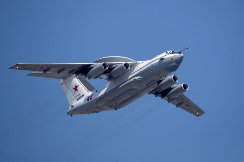 FILE PHOTO: Russian military rehearsal for the Victory Day military parade in Moscow