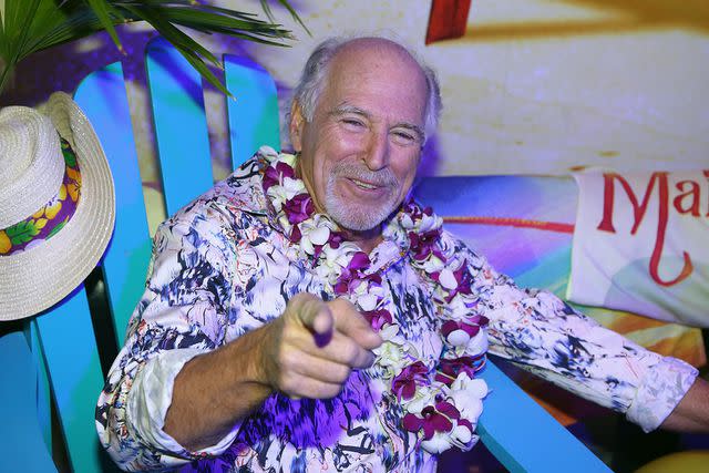 <p>Bruce Glikas/Bruce Glikas/FilmMagic</p> Jimmy Buffett attends opening night of his jukebox musical "Escape to Margaritaville" in New York City in 2018.