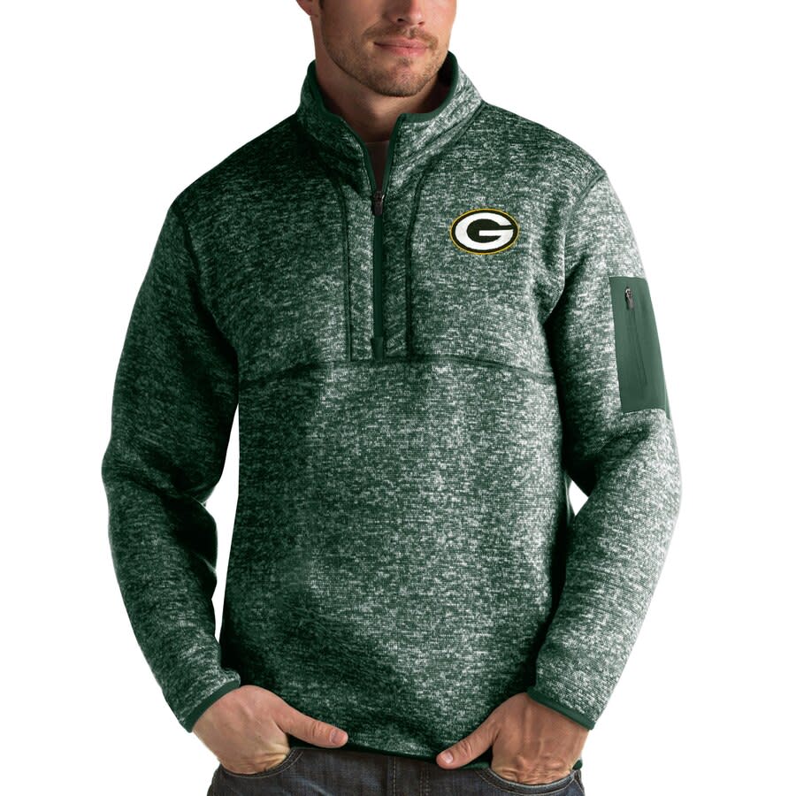 Men's Packers Quarter-Zip Pullover