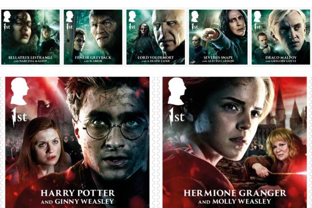 Royal Mail releases new Harry Potter themed stamp collection