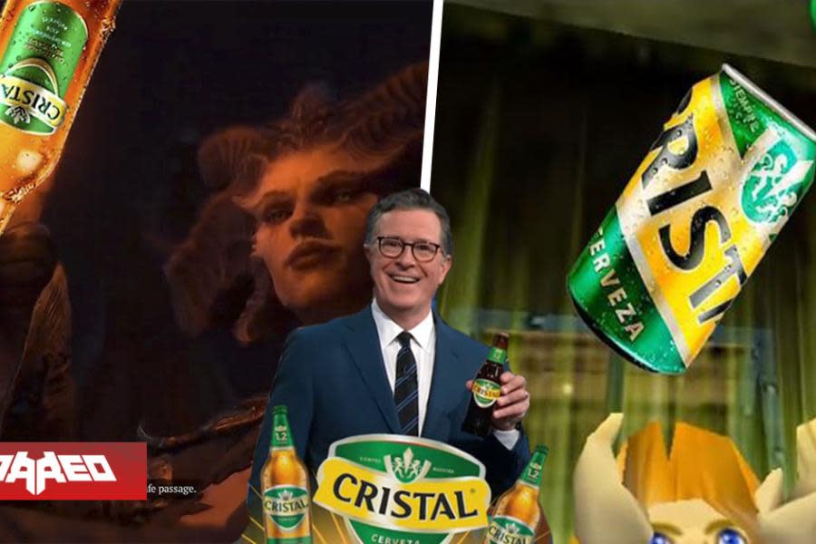 Meme de Cerveza Cristal se toma la TV de EEUU e incluso Diablo y Zelda le rinden un homenaje [RUIDOS EN CHIILENO]