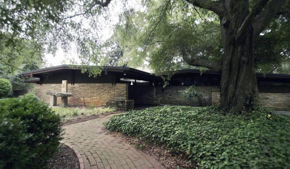 The historical Paschal House, a mid-century modern home built by James Fitzgibbon in Raleigh in 1950, was demolished in 2013.
