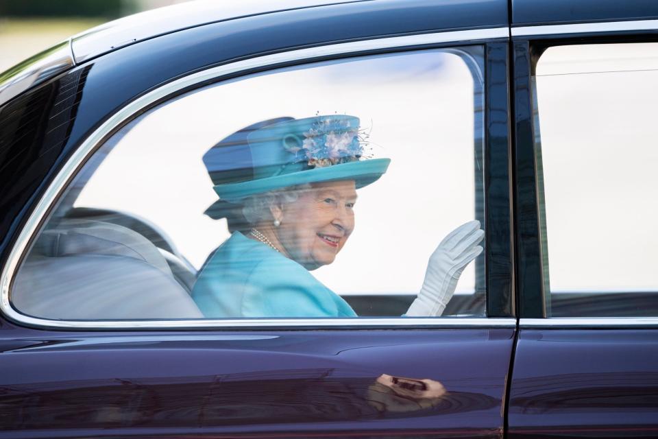 The Queen recalls her trips around the world as she tours Britsh Airways HQ to celebrate airline's centenary