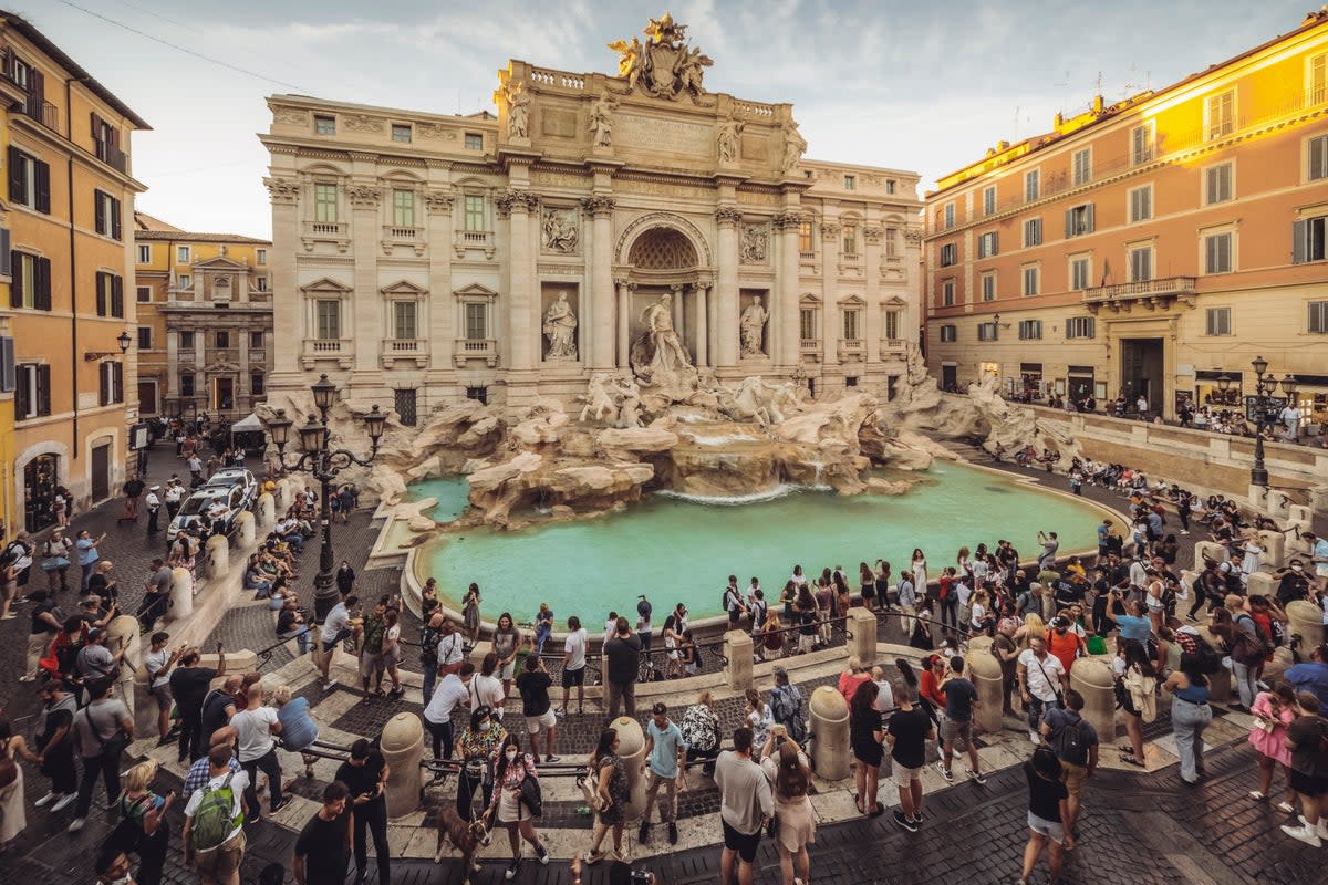 Rome’s rules prevent going topless, eating ‘messy’ food and leaving love padlocks (Getty Images/iStockphoto)