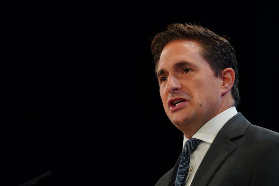 Minister for veterans’ affairs Johnny Mercer continued his evidence to the inquiry on Wednesday (PA Wire)