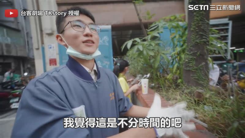 一位建中高三生的行動力讓網友敬佩。（圖／台客劇場 TKstory 授權）