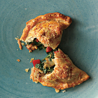 Savory Sausage, Spinach, and Onion Turnovers