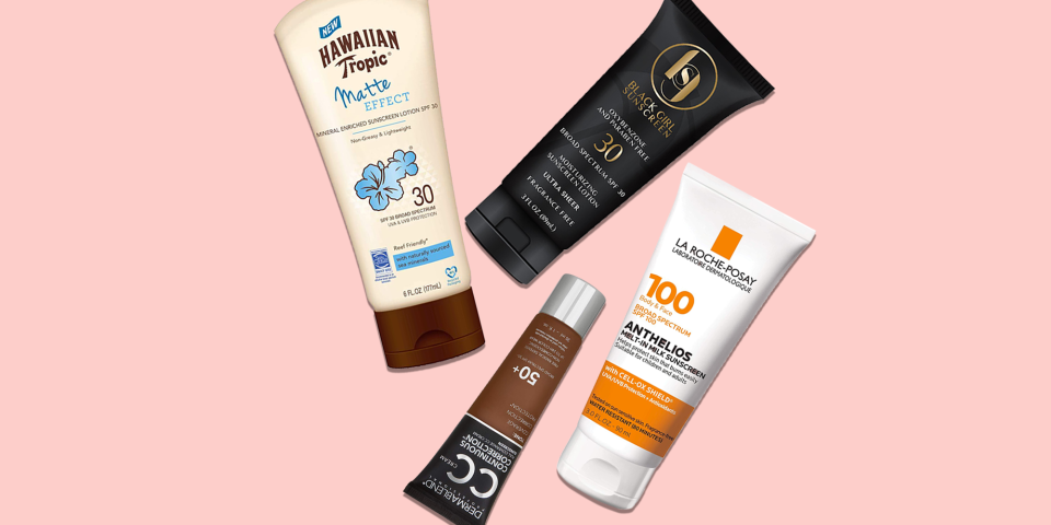 Finally, 12 Sunscreens for Dark Skin That  Actually Go on Clear