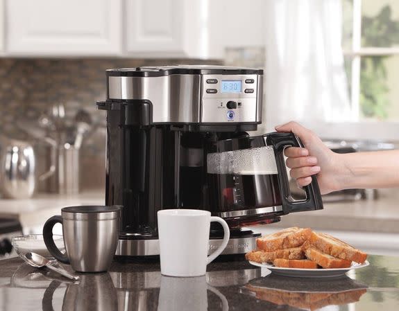 Savings on coffeemakers today.