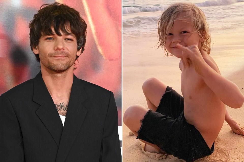 <p>Kate Green/Getty ; Briana Jungwirth Instagram</p> Louis Tomlinson arrives at the "All Of Those Voices" UK Premiere on March 16, 2023 in London, England. ; Freddie Reign.