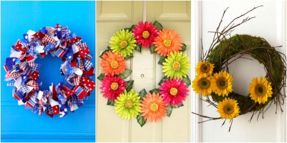 22 Stunning Summer Wreaths You (And Your Guests) Will Adore