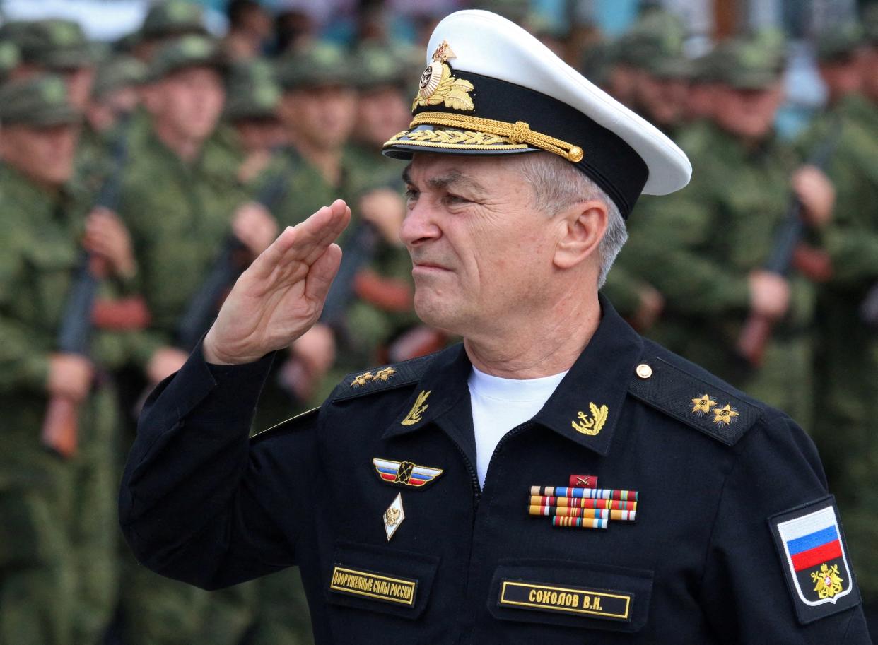 Ukraine has claimed that the commander of Russia's Black Sea Feet, Admiral Viktor Sokolov, has been killed in the Ukrainian attack in Sevastopol on Friday. (REUTERS)