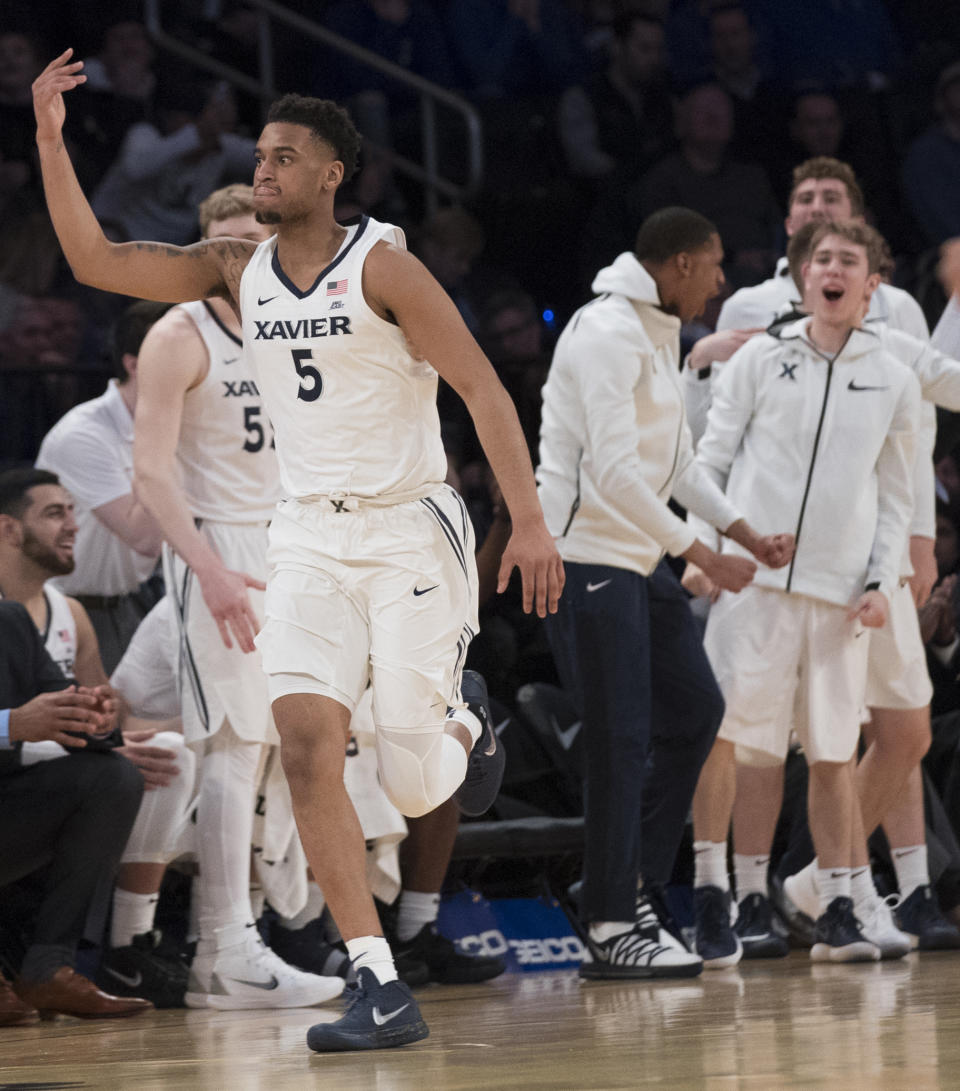 Xavier guard Trevon Bluiett. (AP Photo/Mary Altaffer)