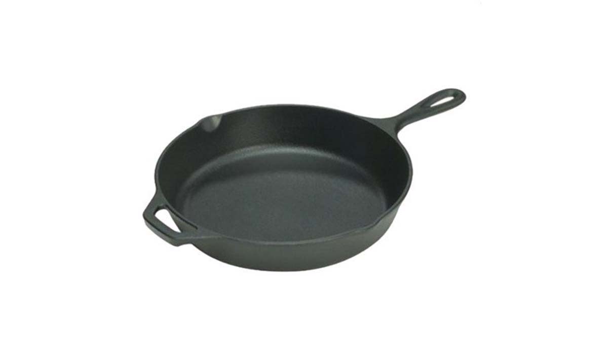 The 10.25-inch skillet is perfect for family meals and is pre-seasoned to add more flavor to your cooking. 