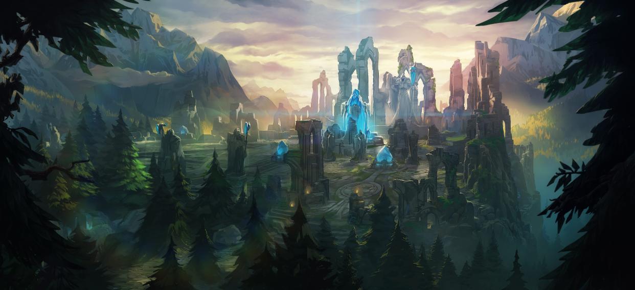 Environmental art for the video game 'League of Legends '
