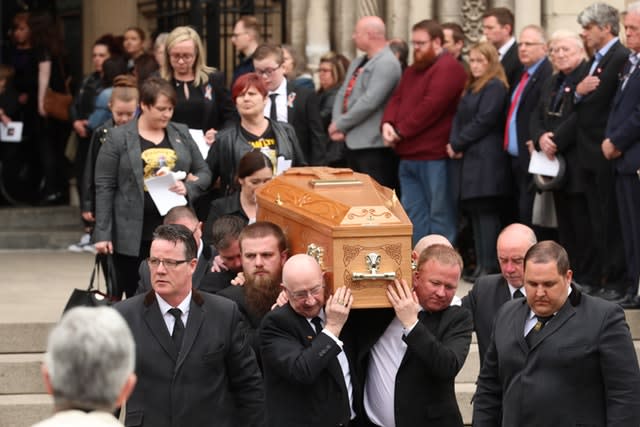 Lyra McKee funeral