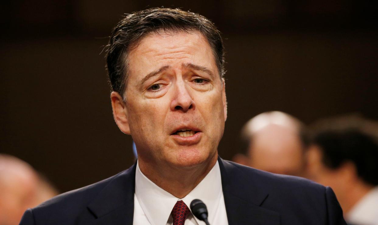 Former FBI Director James Comey's rocky relationship with President Donald Trump led to one of the&nbsp;oddest&nbsp;news stories of the year. (Photo: Jonathan Ernst/Reuters)