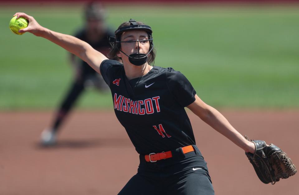 Mishicot's Cora Stodola is one of the 23 top softball players to watch in Manitowoc and Sheboygan counties this season.