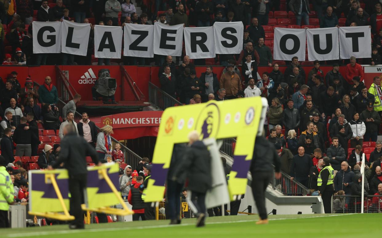 Manchester United players fear for loves ones' safety at Old Trafford - GETTY IMAGES