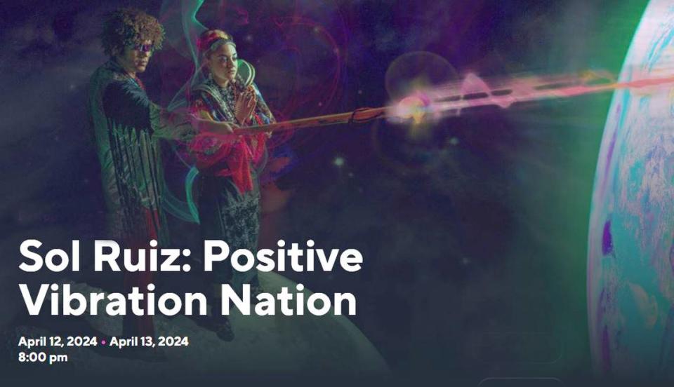 Ópera rock “Positive Vibration Nation” de la genial artista Sol Ruiz en el Miami Theatre Center. Cortesía