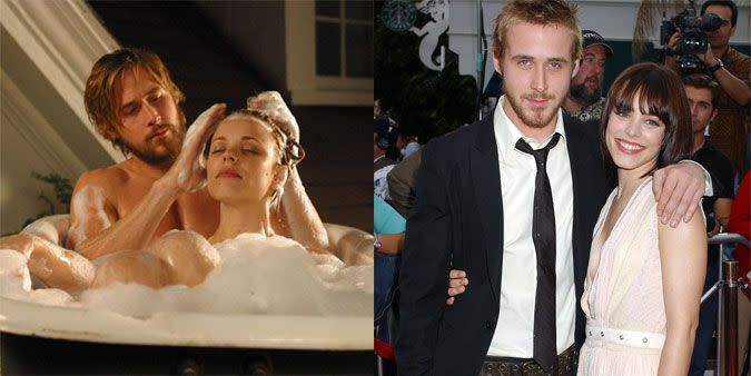 Ryan Gosling and Rachel McAdams