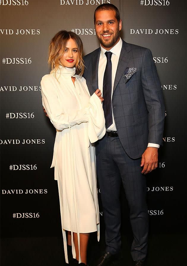Jesinta and Buddy have been engaged since December 2014. Photo: Getty Images