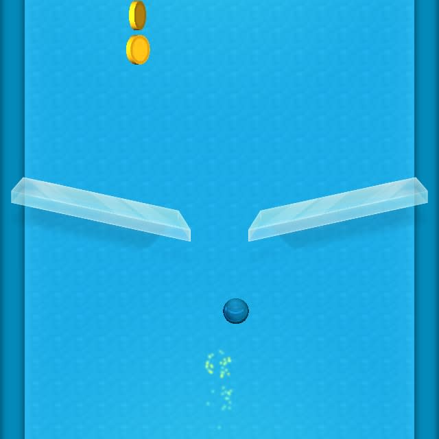 Players avoid obstacles while picking up coins in BOLLS