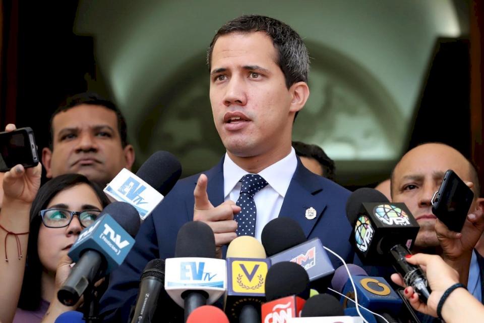 委內瑞拉國會議長瓜伊多(Juan Guaido) (圖:瓜伊多推特)