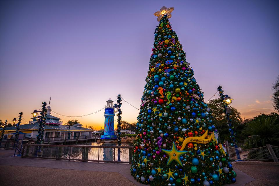 Christmas Celebration will return to SeaWorld Orlando beginning Nov. 11, 2022.