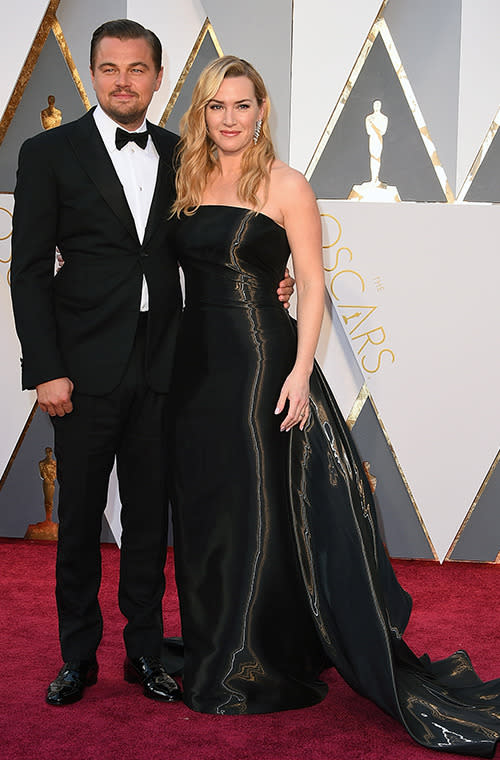 Oscars Best Dressed: Leonardo DiCaprio and Kate Winslet