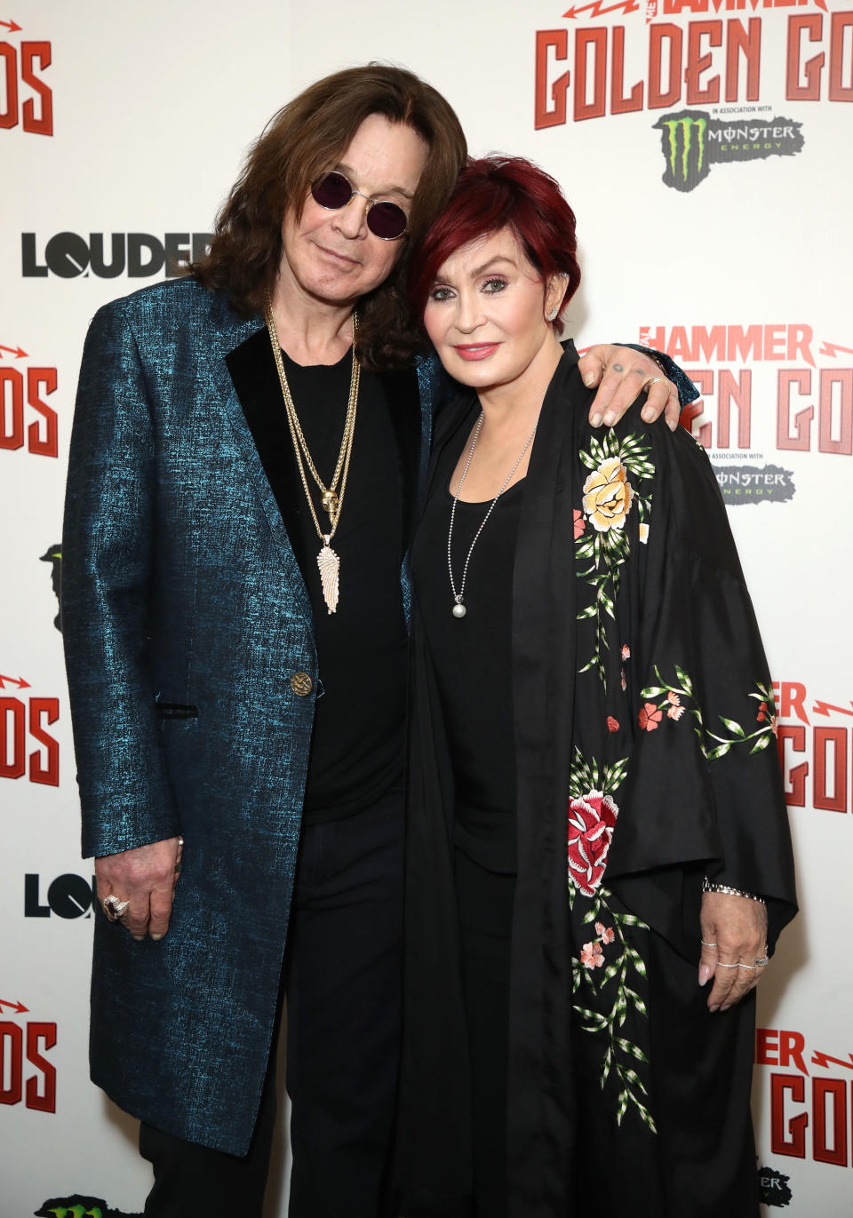 Ozzy and Sharon Osbourne. Image via Getty Images. 