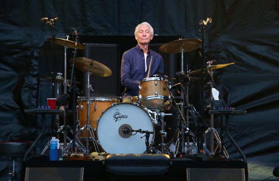 Charlie Watts was a reassuring presence behind his bandmates for decade after decade (Jane Barlow/PA) (PA Wire)