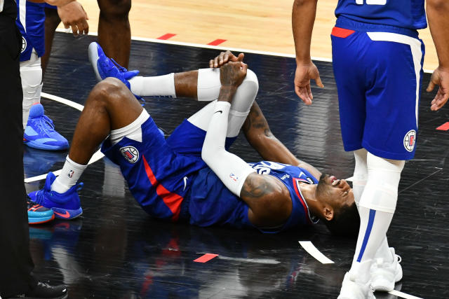 Clippers' Paul George avoids serious knee injury, team says