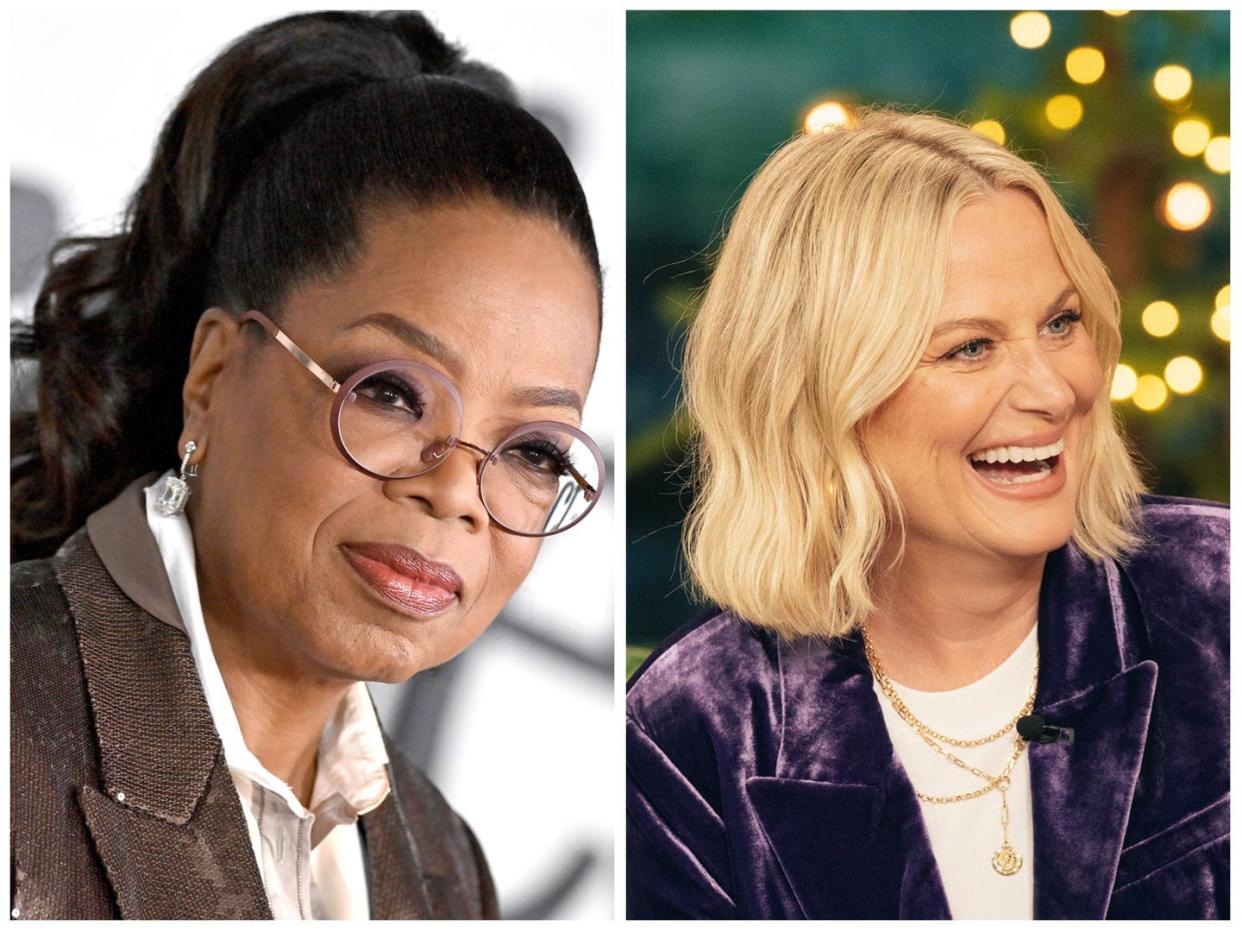 Oprah Winfrey and Amy Poehler.