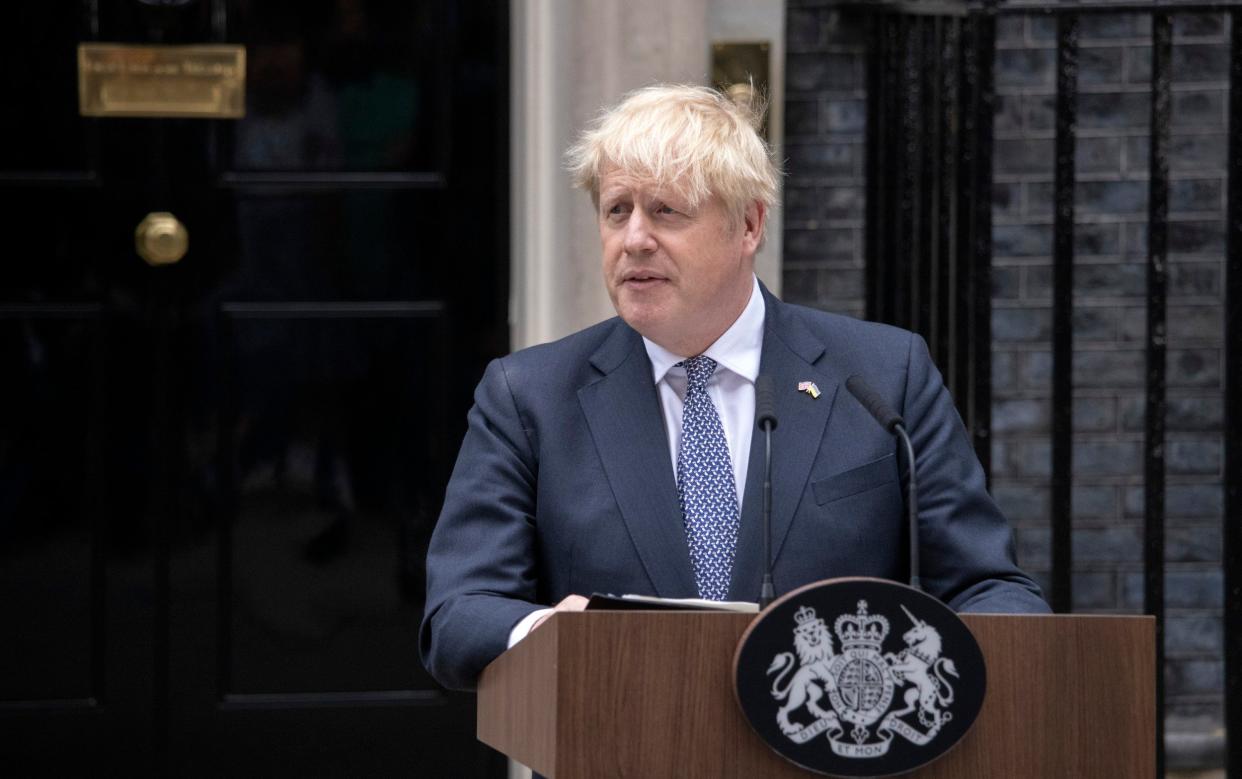 Friends of Boris Johnson have said a return to politics for the former prime minister was unlikely