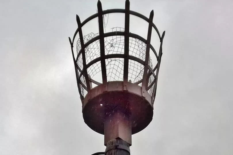 Epworth's beacon made in 1988, in time to mark the 400th anniversary of the Spanish Armada