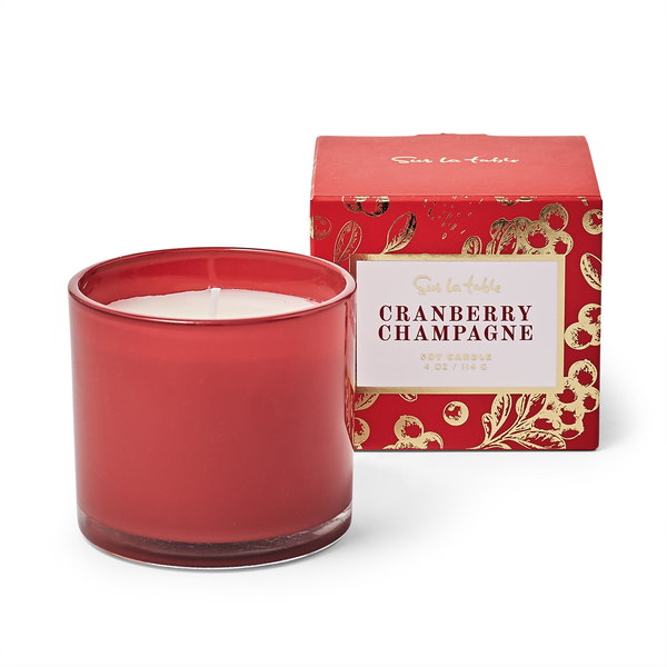Cranberry Champagne candle