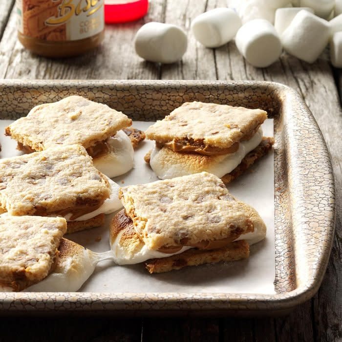 Smookies on a baking sheet