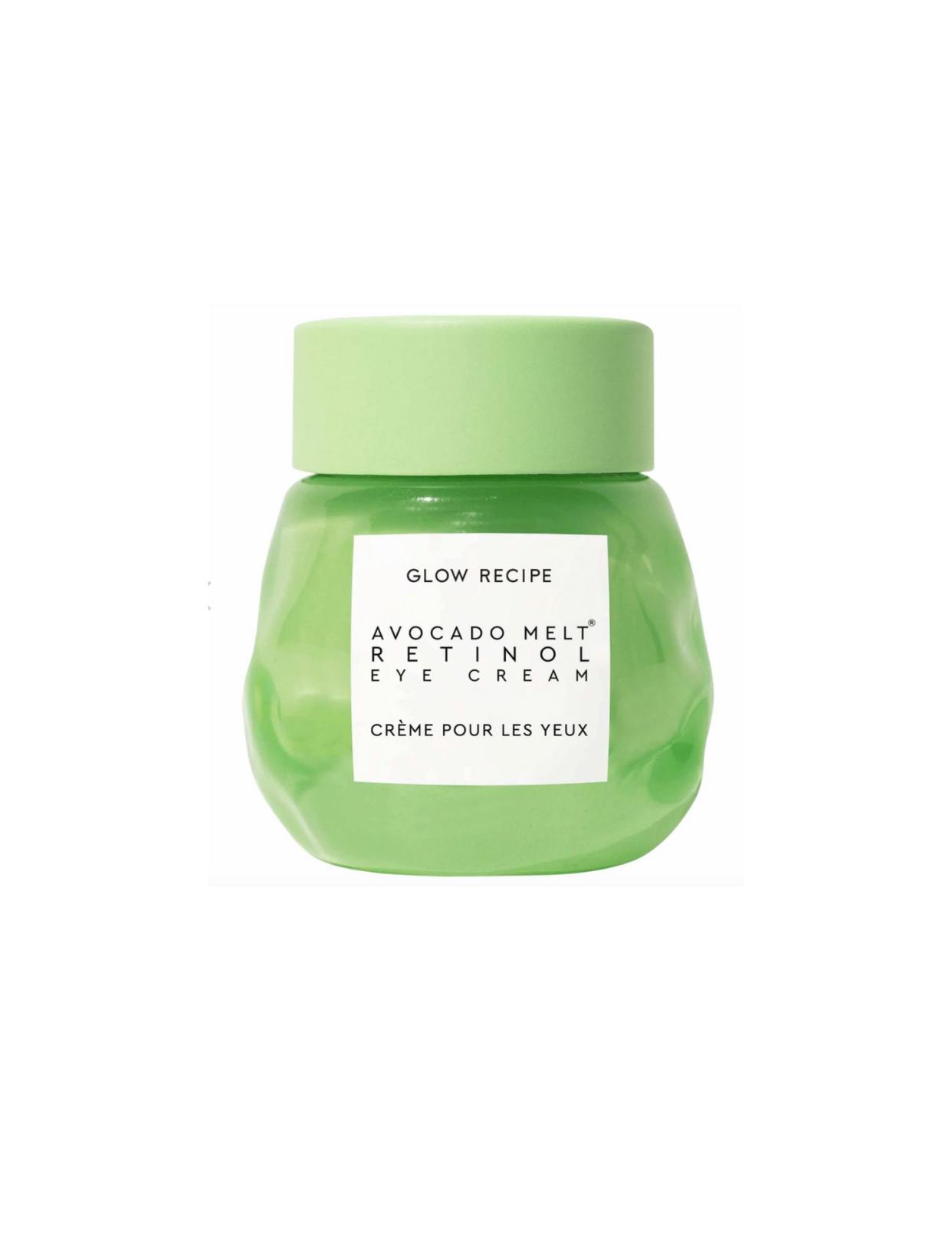 <p><a href="https://go.redirectingat.com?id=74968X1596630&url=https%3A%2F%2Fwww.sephora.com%2Fproduct%2Favocado-melt-retinol-eye-sleeping-mask-P447791&sref=https%3A%2F%2Fwww.cosmopolitan.com%2Fstyle-beauty%2Fbeauty%2Fg46959685%2Fbest-glow-recipe-products%2F" rel="nofollow noopener" target="_blank" data-ylk="slk:Shop Now;elm:context_link;itc:0;sec:content-canvas" class="link rapid-noclick-resp">Shop Now</a></p><p>Avocado Fine Line Eye Cream with Retinol</p><p>sephora.com</p><p>$42.00</p>