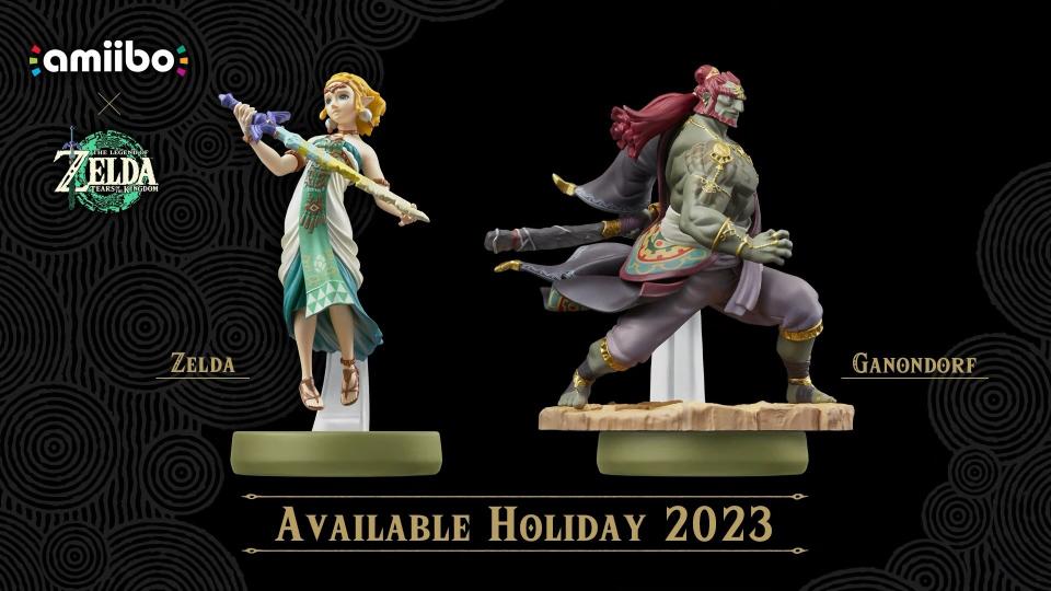 Zelda and Ganondorf amiibo