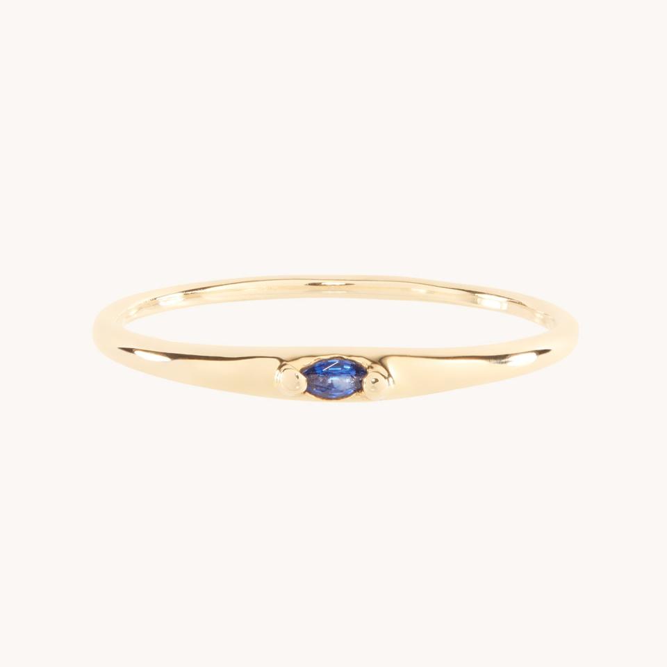 <p><a href="https://go.redirectingat.com?id=74968X1596630&url=https%3A%2F%2Fwww.catbirdnyc.com%2Fmoondew-signet-ring-blue-sapphire.html%3F306%3D62&sref=https%3A%2F%2Fwww.esquire.com%2Flifestyle%2Fg46869506%2F5-year-anniversary-gifts%2F" rel="nofollow noopener" target="_blank" data-ylk="slk:Shop Now;elm:context_link;itc:0;sec:content-canvas" class="link ">Shop Now</a></p><p>Moondew Signet Ring, Blue Sapphire</p><p>catbirdnyc.com</p><p>$325.00</p>