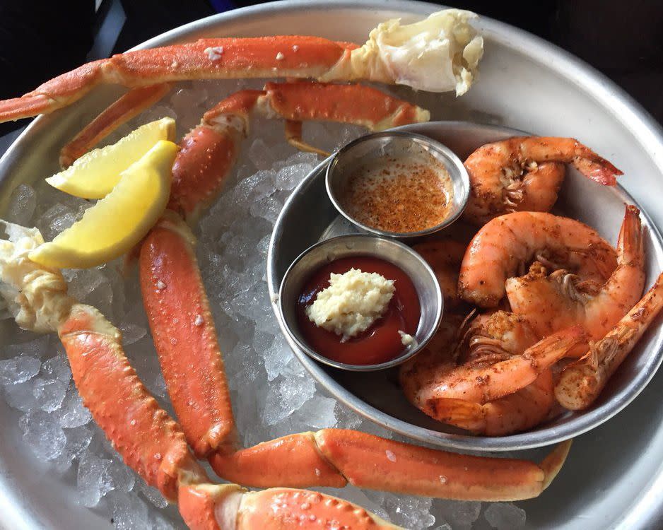 Chilean seafood sampler from Jax Fish House