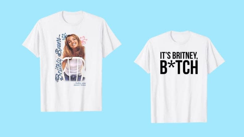 It's Britney... and all her merch.