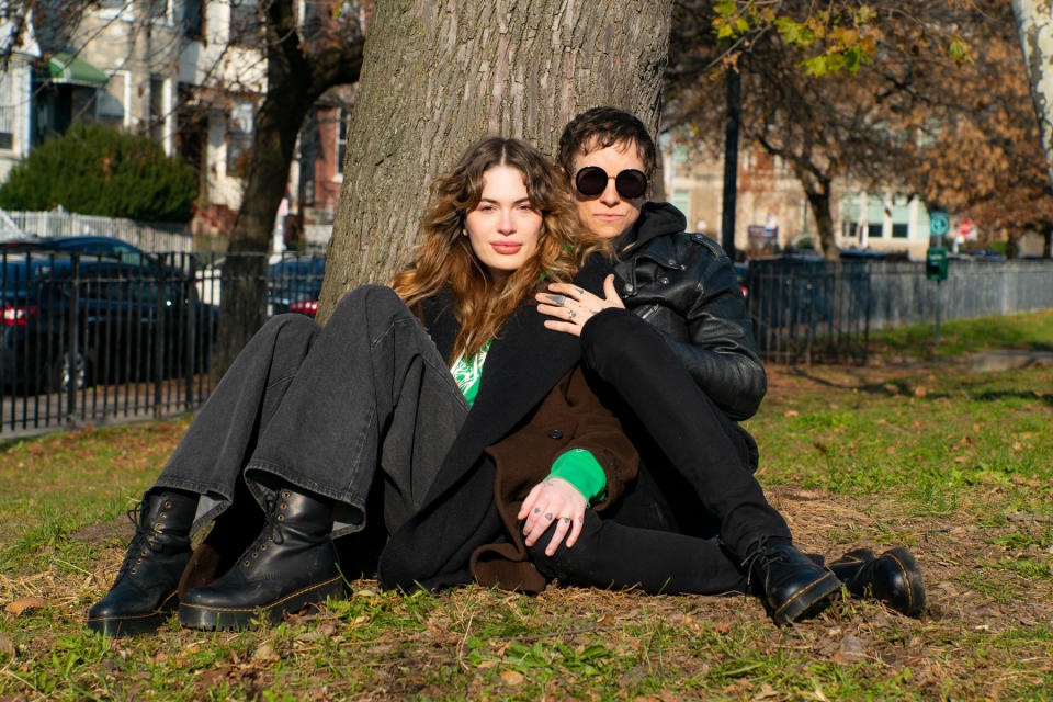 Laura Jane Grace and Paris Campbell