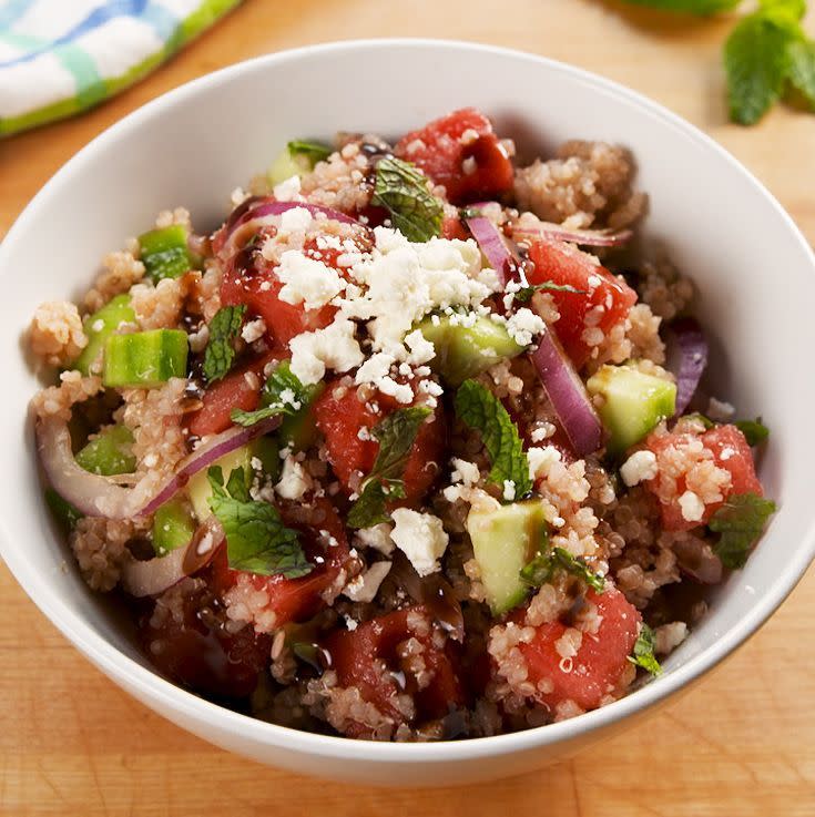 Watermelon Quinoa Salad